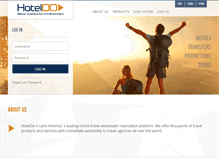 Tablet Screenshot of hoteldo.com